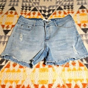 JACKIE HIGH RISE STRAIT SHORTS Size 10
